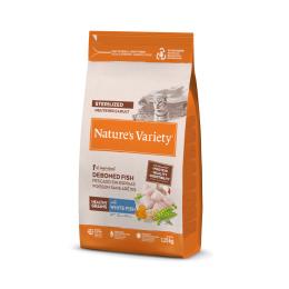Nature's Variety Healthy Grains Sterilised, białoryb - 1,25 kg
