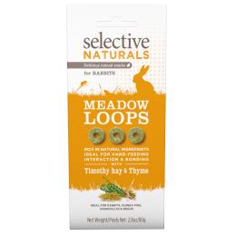 Selective Naturals Meadow Loops dla królików - 80 g