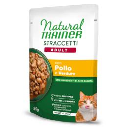 18 + 4 / 20 + 4 gratis! Natural Trainer, paski w sosie,  22 x 85 g / 24 x 85 g - Kurczak, 22 x 85 g