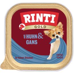 RINTI Gold Mini, 6 x 100 g - Kurczak z gęsią