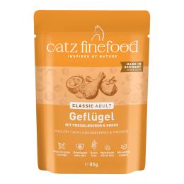 catz finefood w saszetkach, 8 x 85 g - Drób