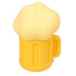 TIAKI zabawkla dla psa, kufel piwa - Dł. 7,4 x szer. 7,2 x wys. 10,5 cm