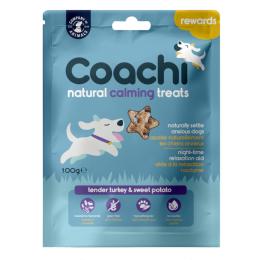 Coachi Natural Calming Treats - Indyk, 2 x 100 g
