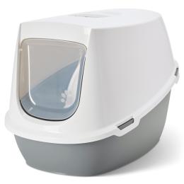 Savic kuweta dla kota Robin Jumbo - Kuweta jasnoszaro/biała