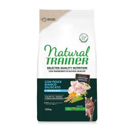Natural Trainer Selected Quality Nutrition Sterilised, biała ryba - 2 x 1,25 kg