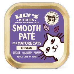 Lily's Kitchen Senior Smooth Paté Selection, 19 x 85 g - Kurczak