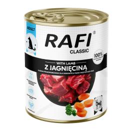 Rafi Dog Classic, 12 x 800 g - Jagnięcina