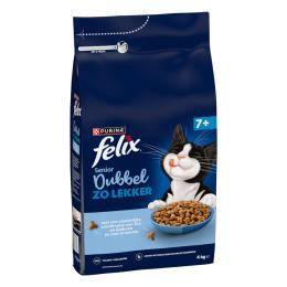 Felix Senior Doppelt lecker, kurczak i indyk - 2 x 4 kg