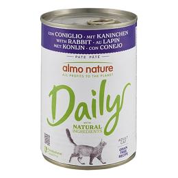 Almo Nature Daily Menu, 6 x 400 g - Królik