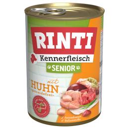 Megapakiet RINTI Senior, 24 x 400 g  - Kurczak