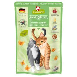 GranataPet DeliCatessen, 12 x 85 g - Kitten, drób