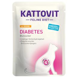 Kattovit Diabetes / Weight w saszetkach - Kurczak, 48 x 85 g