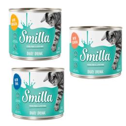 Smilla napój dla kota, łosoś - Mix (3 smaki) - 24 x 140 ml