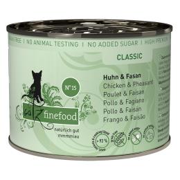 catz finefood, 6 x 200 g - Kurczak z mięsem z bażanta