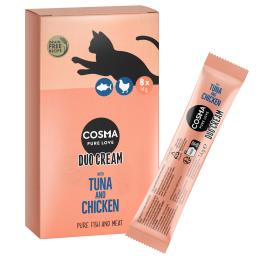 Korzystny pakiet Cosma DUO Cream, 24 x 14 g - Tuńczyk i kurczak