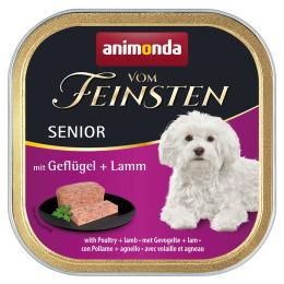 animonda vom Feinsten Senior, 6 x 150 g - Drób z jagnięciną