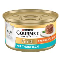 Megapakiet Gourmet Gold Ragout, w sosie, 48 x 85 g - Tuńczyk