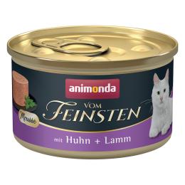 animonda vom Feinsten Adult, 12 x 85 g - Kurczak i jagnięcina