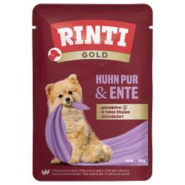 RINTI Gold 10 x 100 g - Kurczak z kaczką