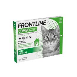 Frontline Combo Spot-on dla kotów  - 3 pipety x 0,5 ml