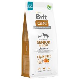 Brit Care Dog Grain-Free Senior & Light, łosoś i ziemniaki - 12 kg