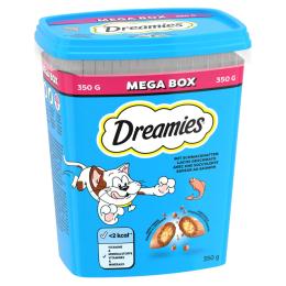 Dreamies Megatub przysmaki dla kota - Łosoś, 350 g