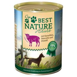 Best Nature Dog Adult 6 x 400 g - Jagnięcina, ziemniaki i pietruszka