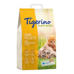 Tigerino Plant-Based, żwirek na bazie kukurydzy - Sensitive, bezzapachowy - 7 l (4,4 kg)
