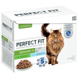 Perfect Fit Senior - Indyk i ryba morska, 48 x 85 g