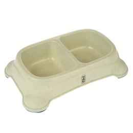 TIAKI podwójna miska - 2 x 950 ml