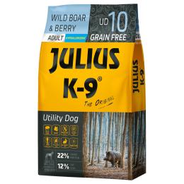 JULIUS K-9 Adult, dzik i jagoda - 2 x 10 kg
