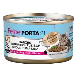 Feline Porta 21, 6 x 90 g - Tuńczyk ze szprotkami