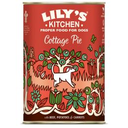 Lily's Kitchen Adult Dog, 6 x 400 g - Wołowina z ziemniakami i marchewką