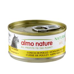 Almo Nature, 6 x 70 g -  HFC Natural, udziec z kurczaka