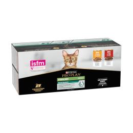 PURINA PRO PLAN Sterilised Adult, 40 x 85 g - Wołowina i kurczak