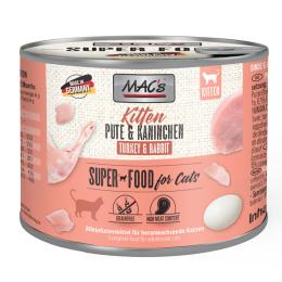 MAC's Cat Kitten, 6 x 200g - Indyk i królik