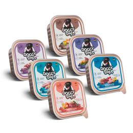 Korzystny pakiet DOGGY Dog Adult, 24 x 150 g - Pakiet mieszany (6 odmian)