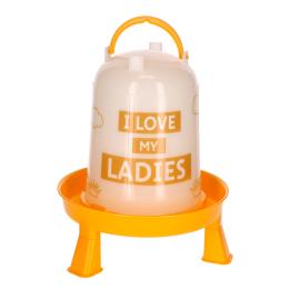Kerbl Pet plastikowe poidło "Ladies" dla kurcząt - 3 l / Ø 23 x wys. 28 cm