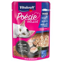 Vitakraft Poésie Délice, 23 x 85 g - Łosoś