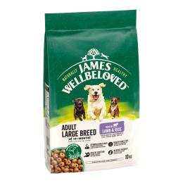 James Wellbeloved Adult Large Breed Dog Hypoallergenic, jagnięcina i ryż - 2 x 10 kg