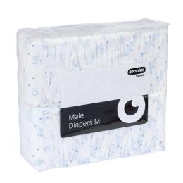 zooplus Basics pieluchy dla samców - Rozmiar M: 42 - 52 cm, 50 szt.