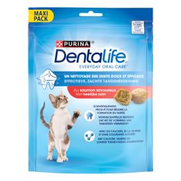 3 + 1 gratis! PURINA Dentalife, przysmak dentystyczny, 4 x 140 g / 32 x 40 g - Łosoś, 4 x 140 g