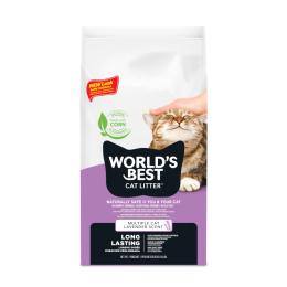 Worlds Best Cat Litter Lawendowy, zapachowy żwirek dla kota - 6,35 kg