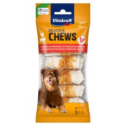 Vitakraft Delicious Chews, supełki do żucia S - z kurczakiem (5 szt., 70 g)