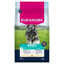 Eukanuba Premium Nutrition Adult Small Breed, kurczak - 2 x 7,5 kg