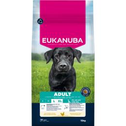 Eukanuba Premium Nutrition Adult Large & Giant Breed, kurczak - 2 x 15 kg