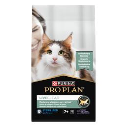 Pro Plan LiveClear Sterilised Senior 7+, indyk - 1,4 Kg
