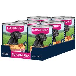 Eukanuba Senior, indyk z marchewką - 6 x 400 g