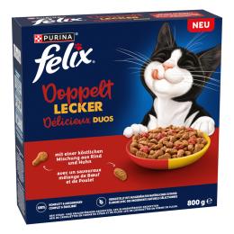 Felix Doppelt lecker, wołowina i kurczak - 800 g