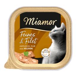 Miamor Feines & Filet, 16 x 100 g - Drób i kurczak